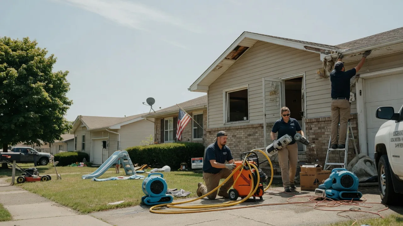 Water Damage Restoration in Iron Station, NC near me